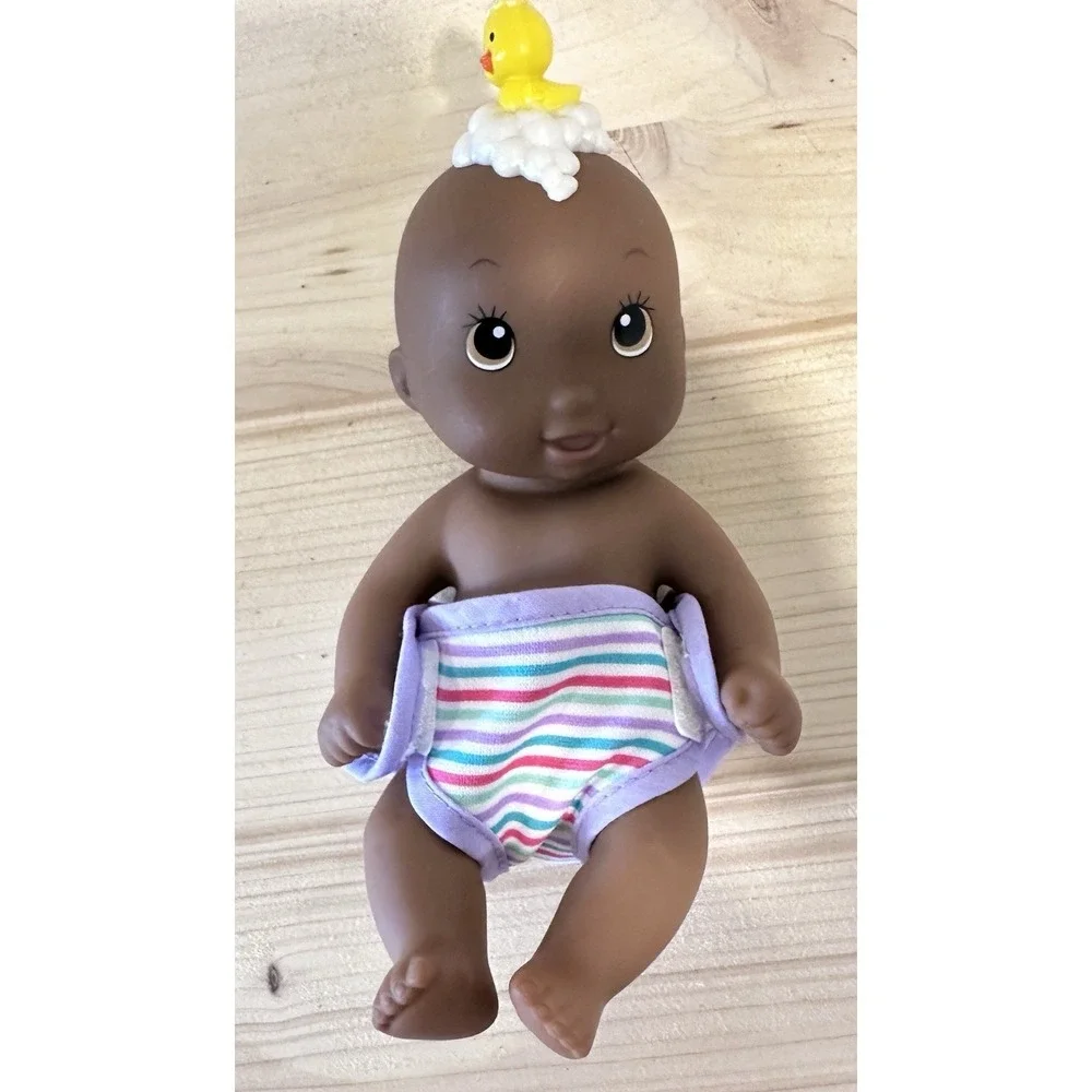 Just Play Waterbabies Bath Time‎ Fun Duckie Baby Doll 2010 Small Doll